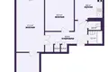 3 room apartment 63 m² Sluck, Belarus