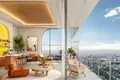  Residential complex with panoramic views of the river and the city, next to the metro station, Bangkok, Thailand