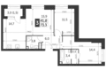 Mieszkanie 3 pokoi 73 m² North-Eastern Administrative Okrug, Rosja