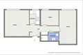 Mieszkanie 3 pokoi 48 m² Warszawa, Polska