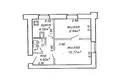 Wohnung 2 zimmer 30 m² Minsk, Belarus