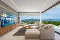 Complexe résidentiel New complex of furnished villas with swimming pools and panoramic views, Samui, Thailand