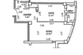 Wohnung 1 zimmer 49 m² Minsk, Belarus