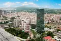 Residential complex High-rise residence with a swimming pool and a sports center near the coast, Istanbul, Turkey