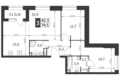 Appartement 3 chambres 75 m² North-Eastern Administrative Okrug, Fédération de Russie