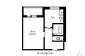Wohnung 1 zimmer 31 m² Riga, Lettland