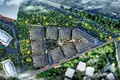 Complejo residencial New residential complex with swimming pool, a fitness center and lounge areas, Istanbul, Turkey