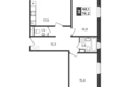 Квартира 3 комнаты 74 м² Москва, Россия