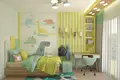 Residential complex Residential complex with a swimming pool and a fitness center close to universities and E-5 highway, Istanbul, Turkey