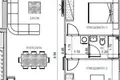 2 bedroom apartment 89 m² in Demos Agiou Athanasiou, Cyprus