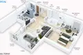 Mieszkanie 3 pokoi 71 m² Wilno, Litwa