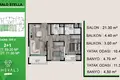 Apartamento 3 habitaciones 70 m² Mezitli, Turquía