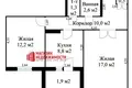 Квартира 2 комнаты 52 м² Гродно, Беларусь