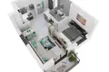 Apartamento 1 habitacion 43 m² Kotor, Montenegro