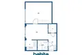 Квартира 2 комнаты 46 м² Helsinki sub region, Финляндия