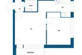 1 bedroom apartment 38 m² Nokia, Finland