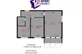 2 room apartment 43 m² Minsk, Belarus