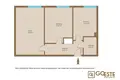 Квартира 2 комнаты 50 м² Варшава, Польша