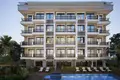 Duplex 1 bedroom 43 m² Alanya, Turkey