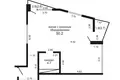 Mieszkanie 3 pokoi 58 m² Mińsk, Białoruś