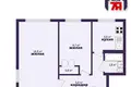 Apartamento 2 habitaciones 42 m² Minsk, Belarús