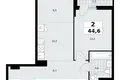 2 room apartment 45 m² poselenie Sosenskoe, Russia