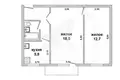 Wohnung 2 zimmer 46 m² Brest, Belarus
