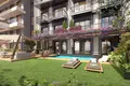 Residential complex Luxury apartments with terraces and private pools in a prestigious area, Istanbul, Turkey