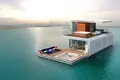 Wohnkomplex The Floating Seahorse — floating villas by Kleindienst with underwater lower floors, lounge areas and jacuzzis in The World Islands, Dubai