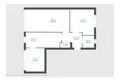 3 room apartment 62 m² Poznan, Poland