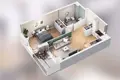 Apartamento 2 habitaciones 46 m² Poznan, Polonia