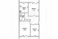 3 room apartment 66 m² Kamyanyets, Belarus