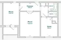 Apartamento 2 habitaciones 52 m² Gómel, Belarús