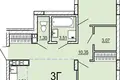 Wohnung 3 zimmer 69 m² Minsk, Weißrussland