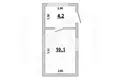 House 14 m² Cerninski sielski Saviet, Belarus