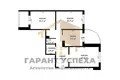 Mieszkanie 3 pokoi 74 m² Muchaviecki sielski Saviet, Białoruś