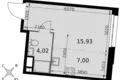 Studio 1 chambre 27 m² Moscou, Fédération de Russie