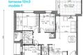 Residential quarter Projet neuf kiryat hayovel jerusalem 4 pieces 94m2 et 104m2