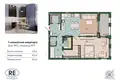 Mieszkanie 1 pokój 67 m² Królewiec, Rosja