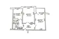 Mieszkanie 2 pokoi 51 m² Mińsk, Białoruś
