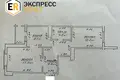 Mieszkanie 2 pokoi 54 m² Muchaviecki sielski Saviet, Białoruś