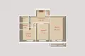 Wohnung 2 zimmer 41 m² Minsk, Belarus