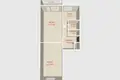 2 room apartment 51 m² Minsk, Belarus