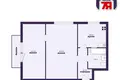 Mieszkanie 2 pokoi 42 m² Słuck, Białoruś