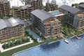 Complexe résidentiel New large residence with hotels and yacht marinas in the heart of Istanbul, Turkey