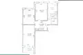 3 room apartment 65 m² Minsk, Belarus