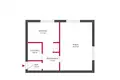 Квартира 1 комната 37 м² Лодзь, Польша