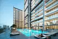 Residential complex New residence Amber with a swimming pool near all necessary infrastructure, JVC, Dubai, UAE