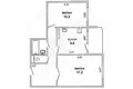 2 room apartment 53 m² Brest, Belarus