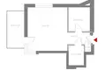 Appartement 1 chambre 38 m² en Varsovie, Pologne